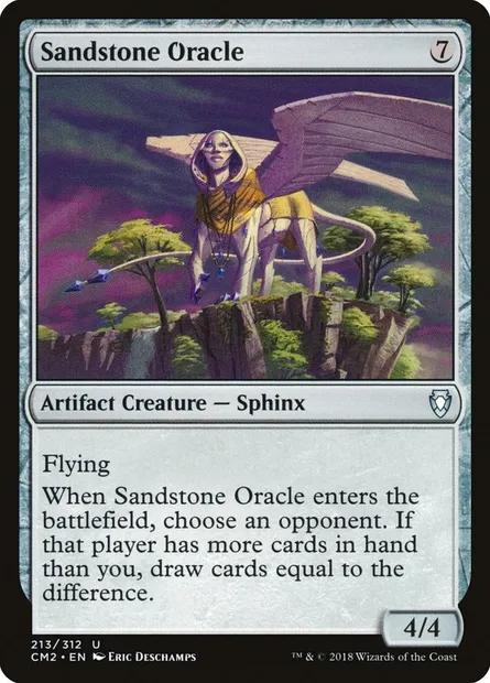 Sandstone Oracle, Magic card CM2 213 — Commander Anthology Volume II set