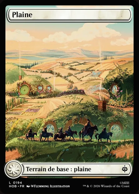 Plaine, carte Magic HOB 194 — extension The Hobbit