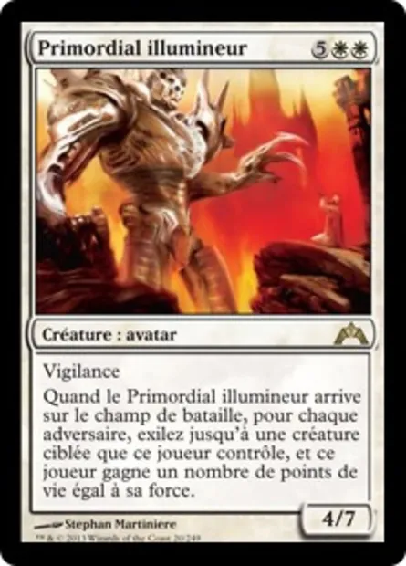 Primordial illumineur, carte Magic GTC 20 — extension Insurrection