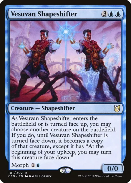 Vesuvan Shapeshifter, Magic card C19 101 — Commander 2019 set