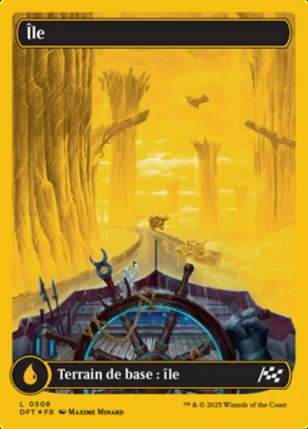 Île, carte Magic DFT 508 — extension Aetherdrift