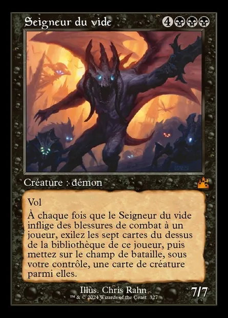 Seigneur du vide, carte Magic RVR 327 — extension Ravnica Remastered