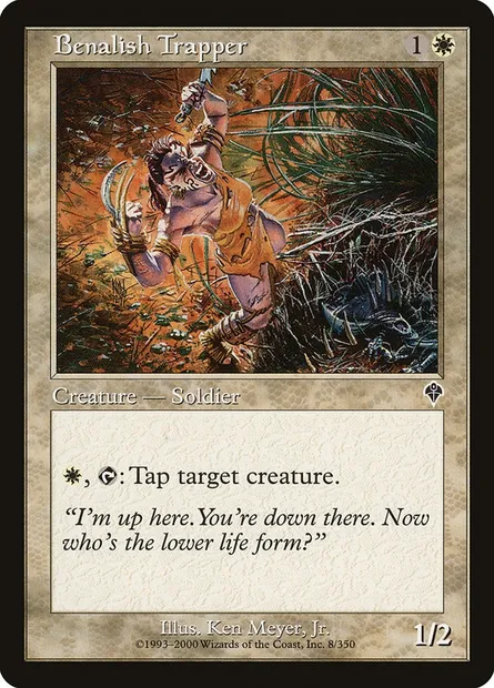 Benalish Trapper, Magic card INV 8 — Invasion set