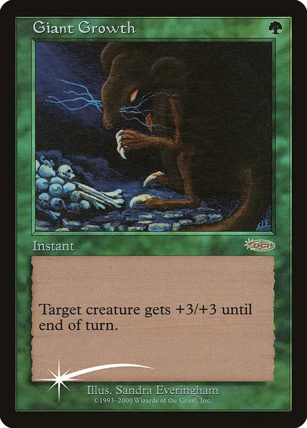 Croissance gigantesque, carte Magic FNM 8 — extension Friday Night Magic 2000
