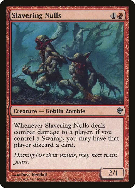 Slavering Nulls, Magic card WWK 92 — Worldwake set