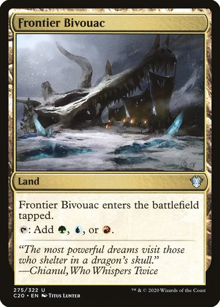 Frontier Bivouac, Magic card C20 275 — Commander 2020 set