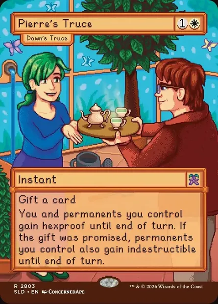 Dawn's Truce, Magic card SLD 2803 — Secret Lair Drop set