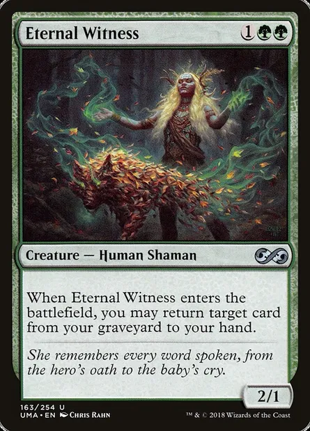Témoin éternel, carte Magic UMA 163 — extension Ultimate Masters