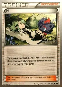 N, carte Pokémon WCD18 105-2 — extension World Championship Decks 2018