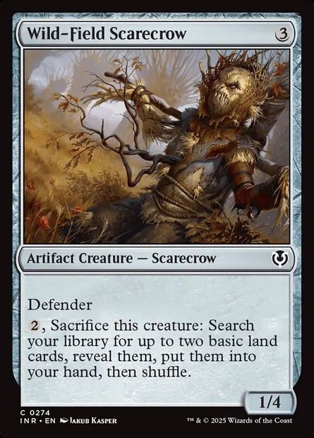 Wild-Field Scarecrow, Magic card INR 274 — Innistrad Remastered set