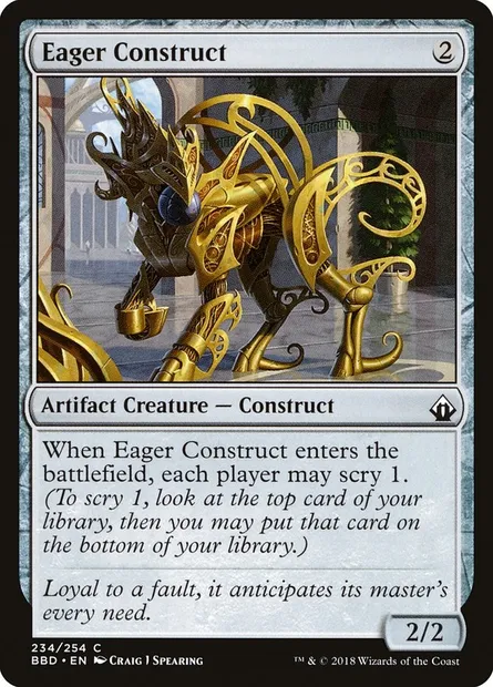 Eager Construct, Magic card BBD 234 — Battlebond set