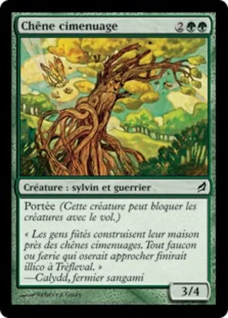 Chêne cimenuage, carte Magic LRW 201 — extension Lorwyn