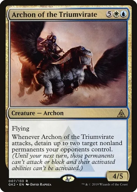 Archon of the Triumvirate, Magic card GK2 7 — RNA Guild Kit set