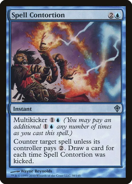 Spell Contortion, Magic card WWK 38 — Worldwake set
