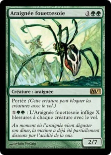 Araignée fouettesoie, carte Magic M13 191 — extension Magic 2013