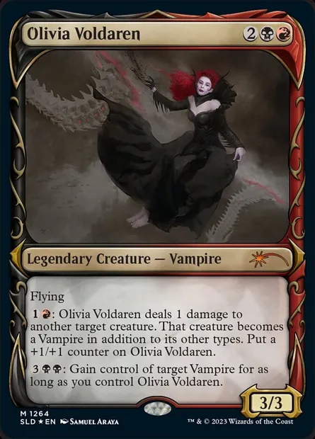 Olivia Voldaren, Magic card SLD 1264 — Secret Lair Drop set