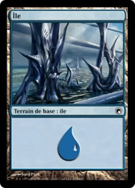 Île, carte Magic SOM 234 — extension Cicatrices de Mirrodin