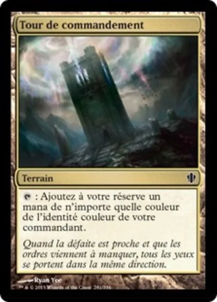 Tour de commandement, carte Magic C13 281 — extension Commander 2013