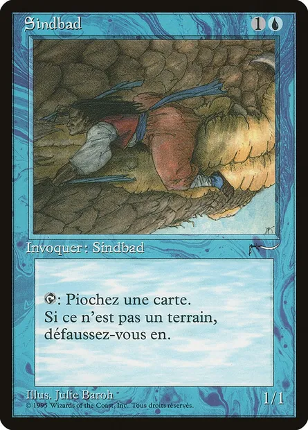 Sindbad, Magic card REN 41 — Renaissance set