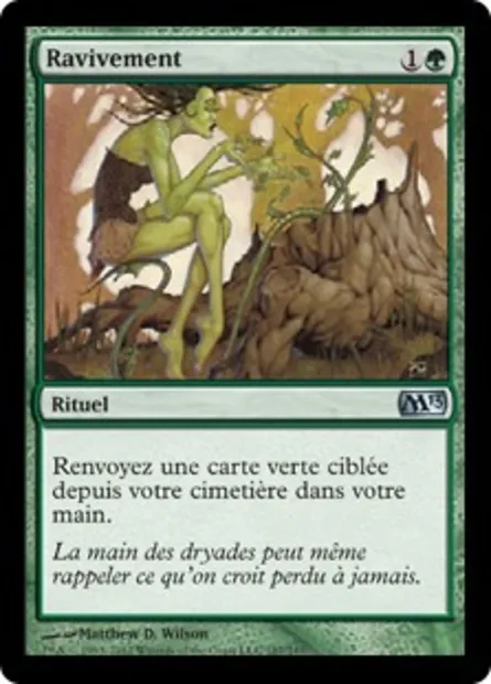 Ravivement, carte Magic M13 187 — extension Magic 2013
