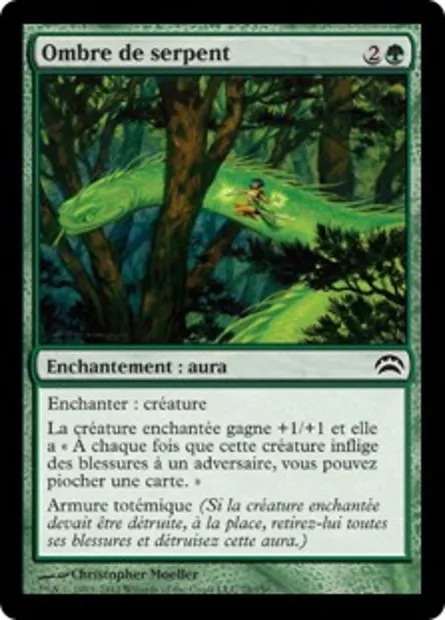 Ombre de serpent, carte Magic PC2 78 — extension Planechase 2012