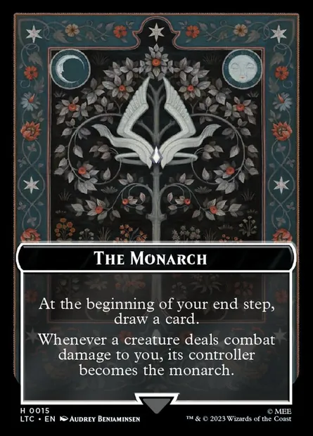 The Monarch, Magic card TLTC 15 — Tales of Middle-earth Commander Tokens set