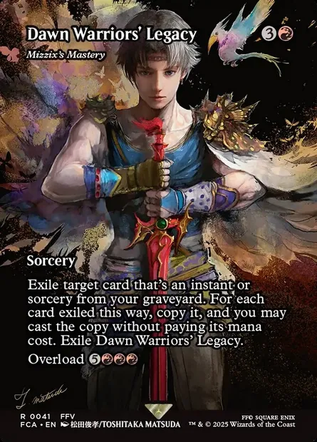 Mizzix's Mastery, Magic card FCA 41 — Final Fantasy: Through the Ages set