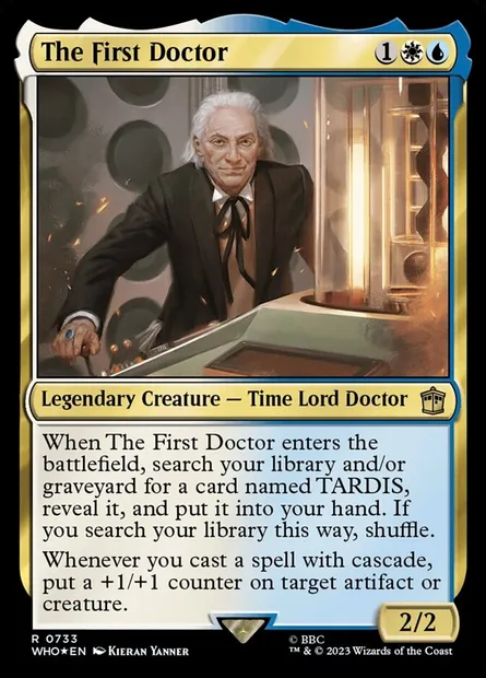 The First Doctor, Magic card WHO 733 — Doctor Who set
