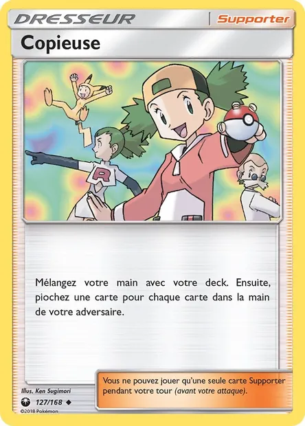 Copieuse, carte Pokémon CES 127 — extension Tempête Céleste