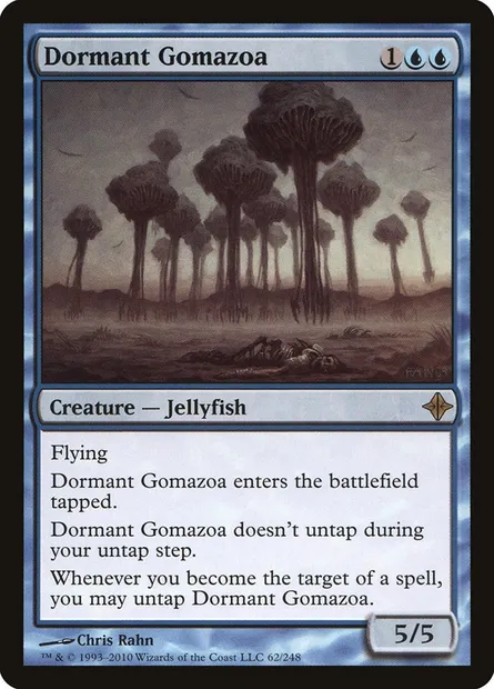 Dormant Gomazoa, Magic card ROE 62 — Rise of the Eldrazi set