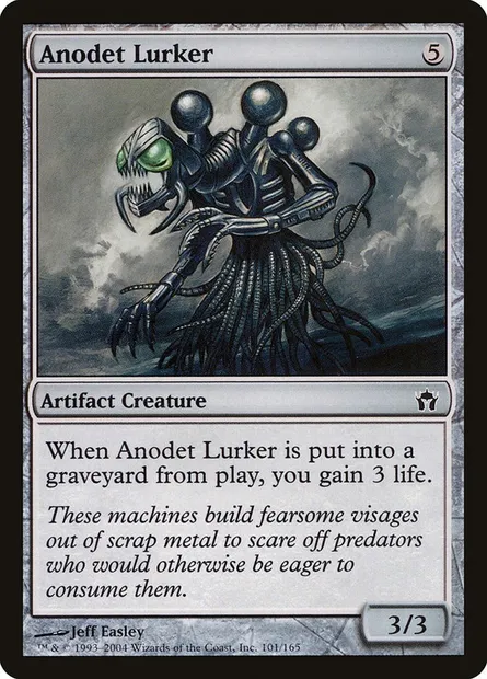 Guetteur à anodes, carte Magic 5DN 101 — extension La Cinquième Aube
