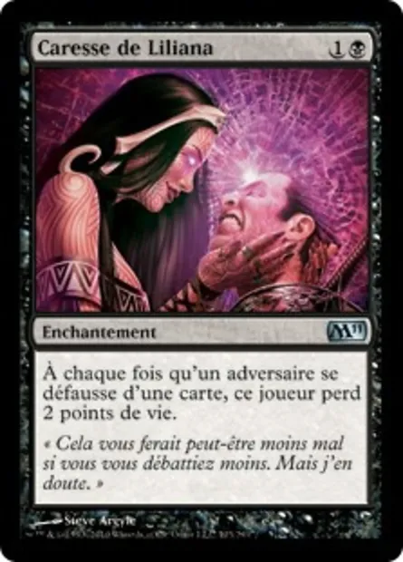 Caresse de Liliana, carte Magic M11 103 — extension Magic 2011