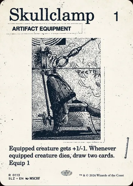 Pincecrâne, carte Magic SLZ 113 — extension The Zeta Set