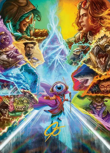 Start Your Engines! // Start Your Engines!, Magic card ADFT 5 — Aetherdrift Art Series set