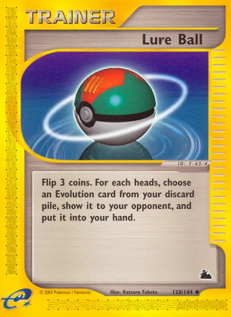 Lure Ball, Pokémon card SK 128 — Skyridge set