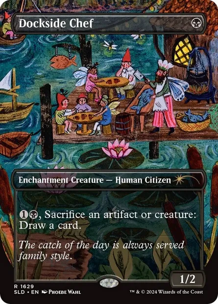 Dockside Chef, Magic card SLD 1629 — Secret Lair Drop set