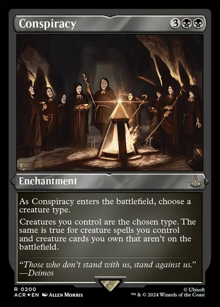 Conspiracy, Magic card ACR 200 — Assassin's Creed set