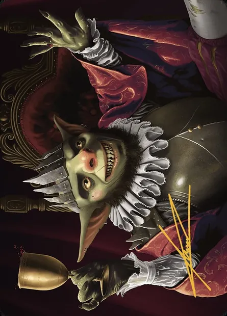 Krenko, Baron of Tin Street // Krenko, Baron of Tin Street, Magic card AMKM 40 — Murders at Karlov Manor Art Series set