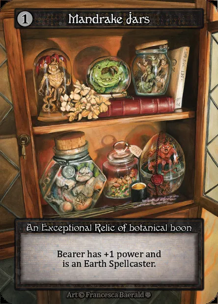 Mandrake Jars, Sorcery card GOT 335 — Gothic set