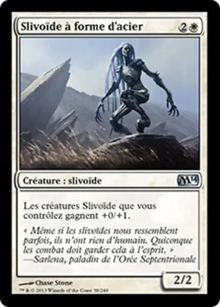 Slivoïde à forme d'acier, carte Magic M14 38 — extension Magic 2014