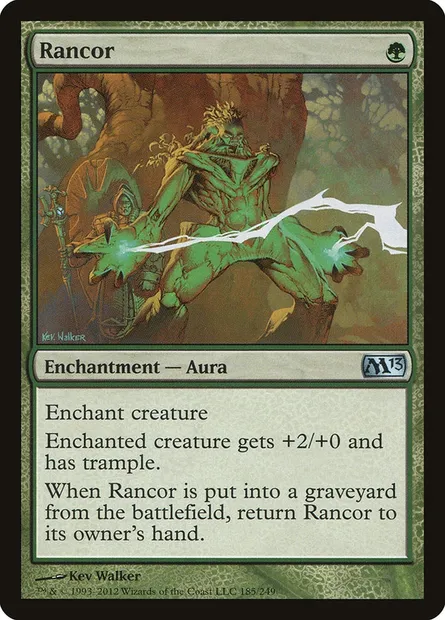 Rancor, Magic card M13 185 — Magic 2013 set