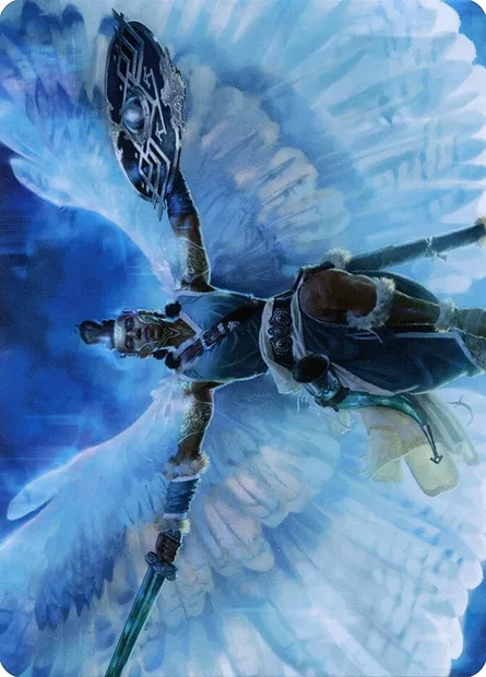 Reidane, God of the Worthy // Reidane, God of the Worthy, Magic card AKHM 3 — Kaldheim Art Series set