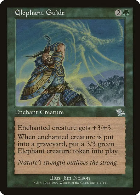 Elephant Guide, Magic card JUD 111 — Judgment set