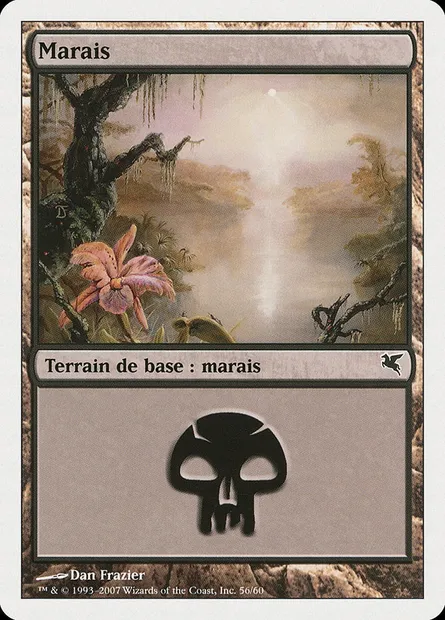 Swamp, Magic card PSAL D56 — Salvat 2005 set