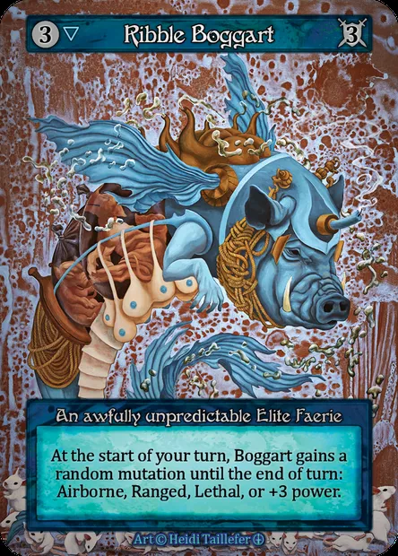 Ribble Boggart, Sorcery card ATH 060 — Arthurian Legends set