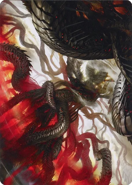 Realmbreaker, the Invasion Tree // Realmbreaker, the Invasion Tree, Magic card AMOM 54 — March of the Machine Art Series set