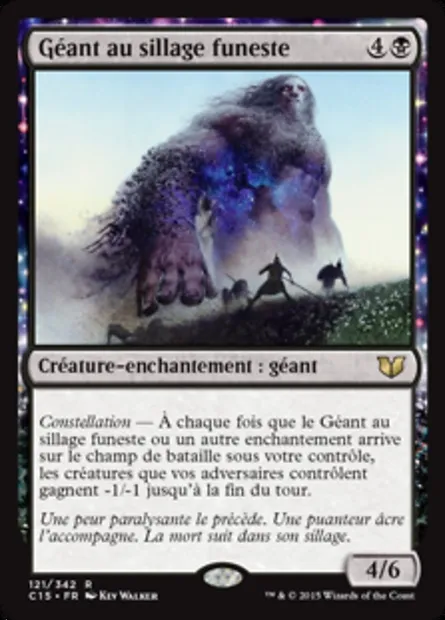 Géant au sillage funeste, carte Magic C15 121 — extension Commander 2015
