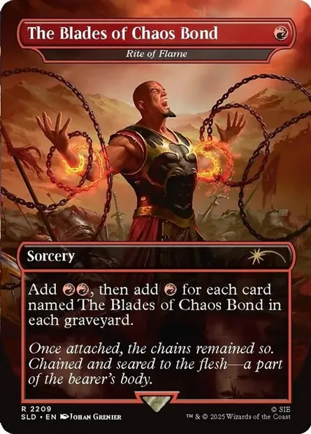 Rite of Flame, Magic card SLD 2209 — Secret Lair Drop set