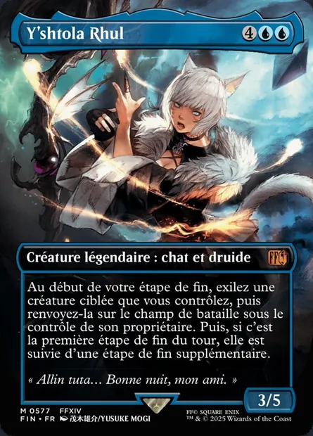 Y'shtola Rhul, carte Magic FIN 577 — extension Final Fantasy