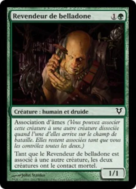 Revendeur de belladone, carte Magic AVR 187 — extension Avacyn ressuscitée
